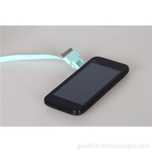 Colorful 3-in-1 USB/retractable data cable
